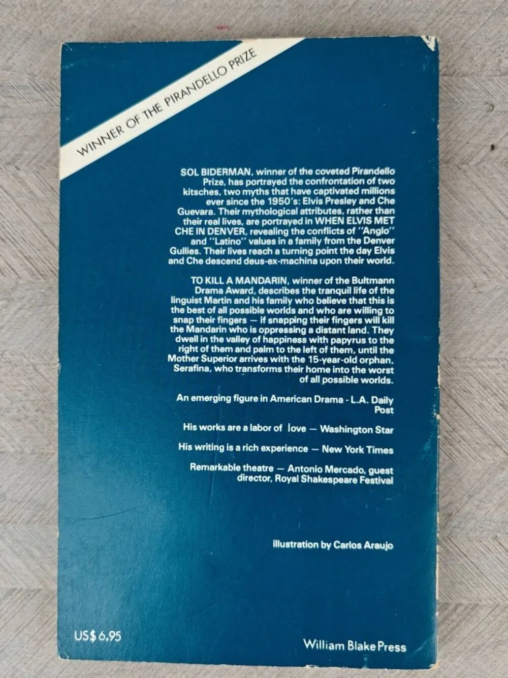 When Elvis Met Che In Denver Sol Biderman Paperback 1986 Drama Play
